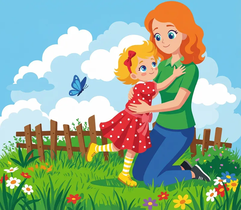 Flat Vector illustration style example