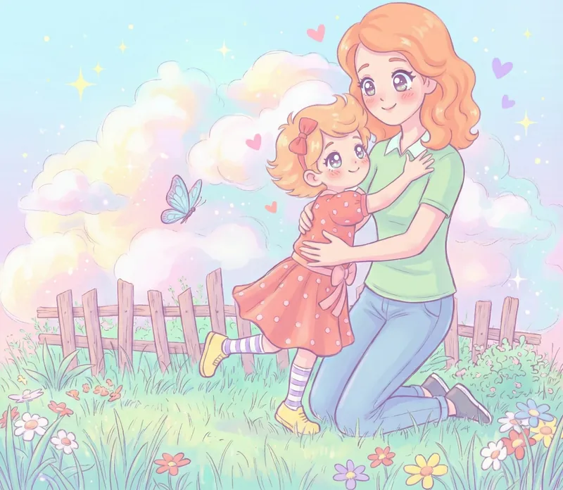 Kawaii illustration style example