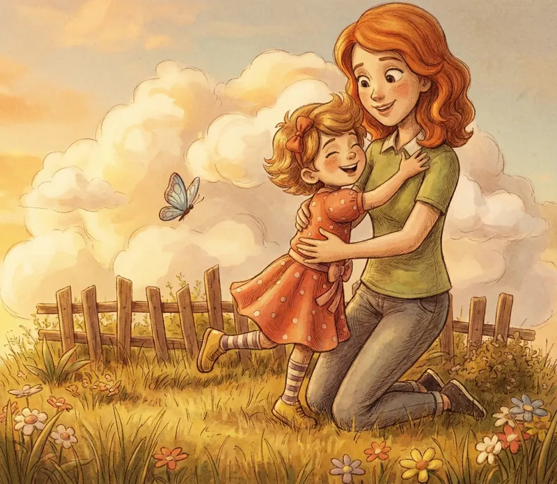 Classic Picture Book illustration style example