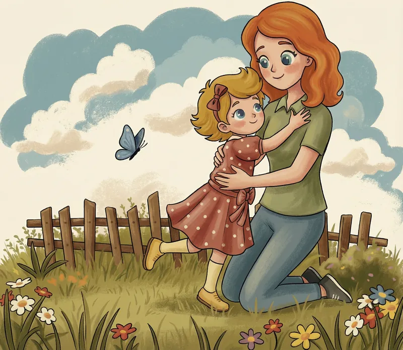 Retro Cartoon illustration style example