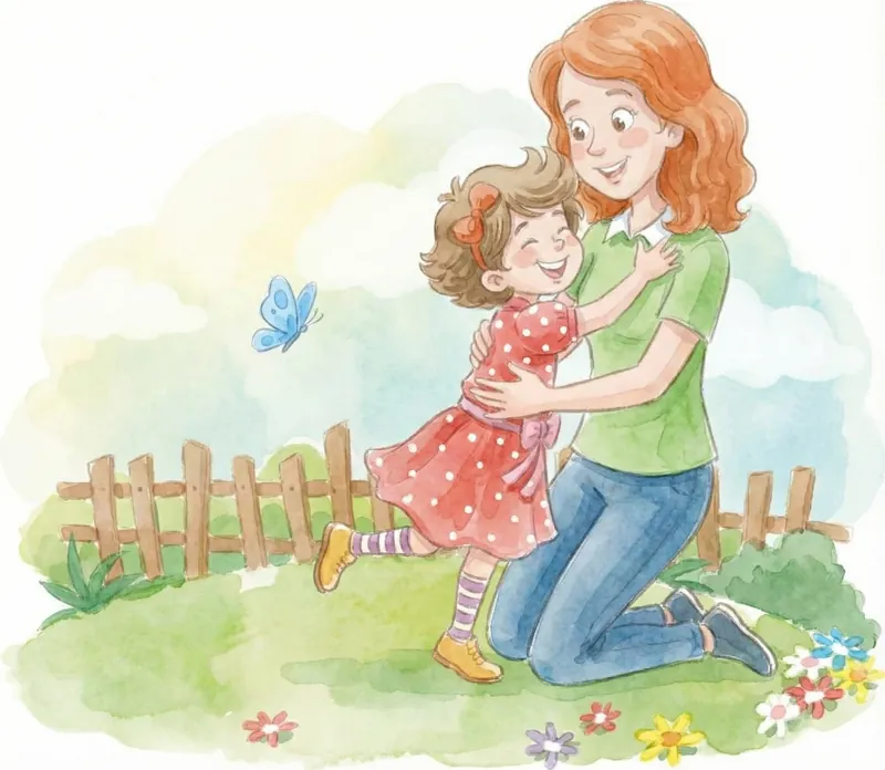 Watercolor illustration style example